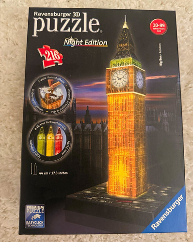 Ravensburger puzzle night - 3d,
