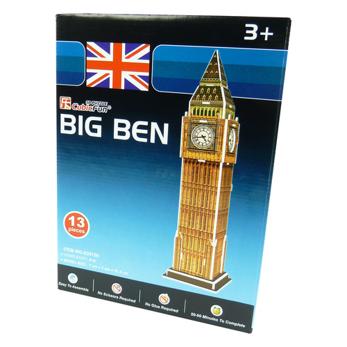 Cubic fun big ben london - fun, 3d