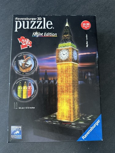 Ravensburger puzzle big ben - 3d,