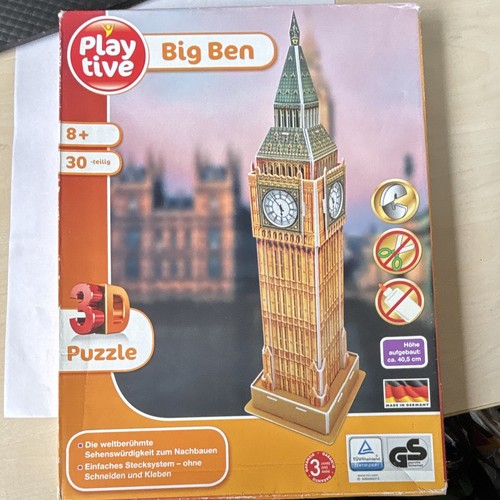 Puzzle big ben - 3-d-puzzle,
