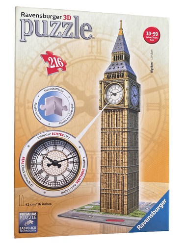Ravensburger puzzle big ben - 3d,