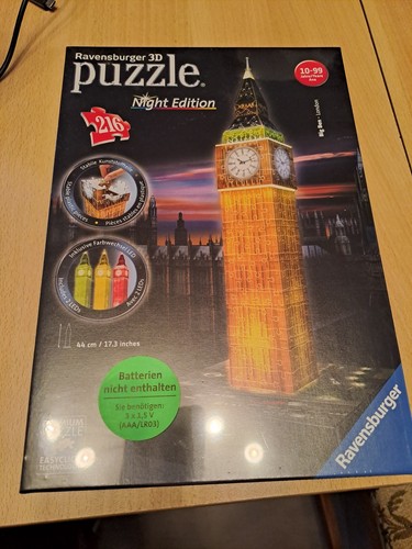 Ravensburger big ben night - ravensburger,