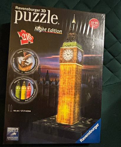 Ravensburger puzzle night - ravensburger, 3d