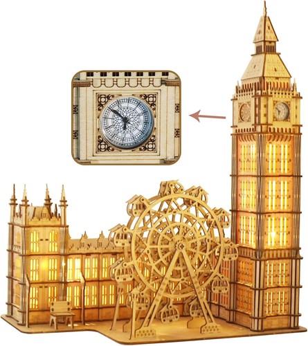 Puzzle holz big ben - puzzle,