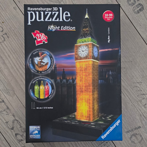 Ravensburger puzzle night - 3d,