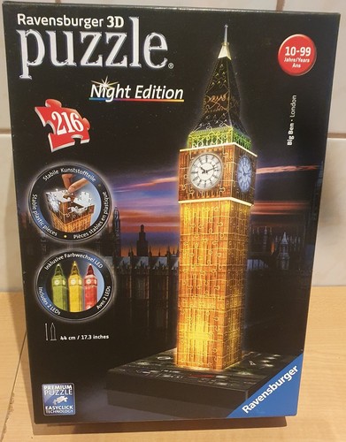 Ravensburger puzzle big - ravensburger, 3d