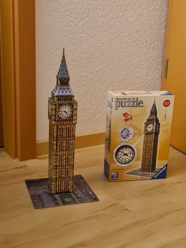 Ravensburger puzzle big ben - ravensburger, 3d
