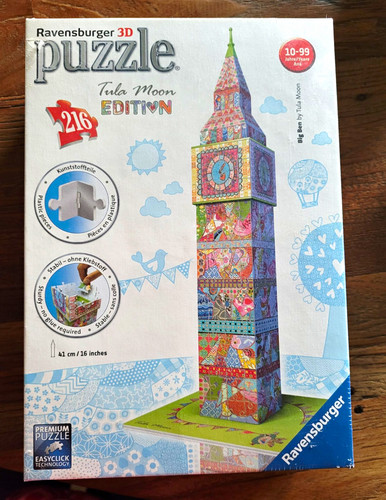 Ravensburger puzzle big ben - 3d,