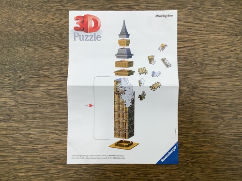 Ravensburger mini puzzle - 3d,
