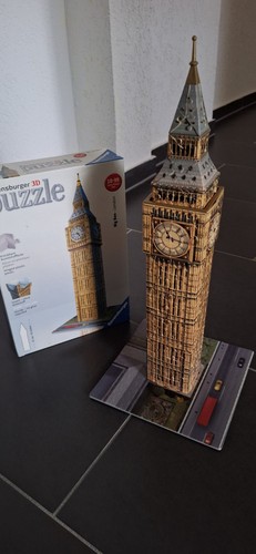 Puzzle ravensburger big ben - 3d,