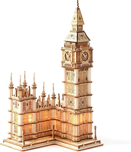 Holzmodell big ben puzzle - ben,