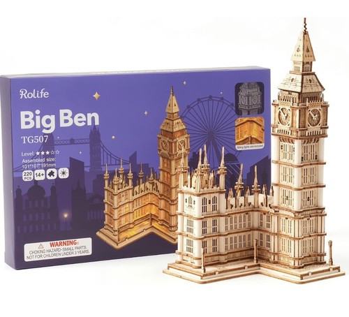 Rolife holz puzzle big - 3d-holz-puzzle, ben