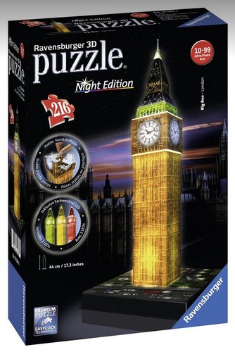 Puzzle big ben - 3d,