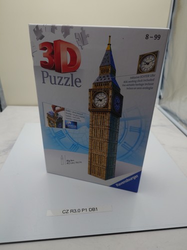 Big ben mit echter - echter, uhr