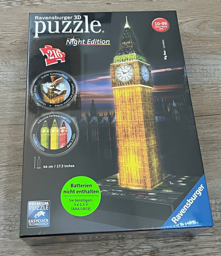 Ravensburger puzzle big - ravensburger, 3d