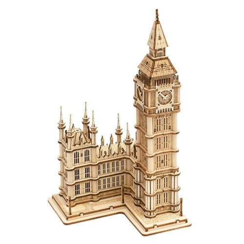 Rolife holz puzzle big ben - rolife, 3d-holz-puzzle