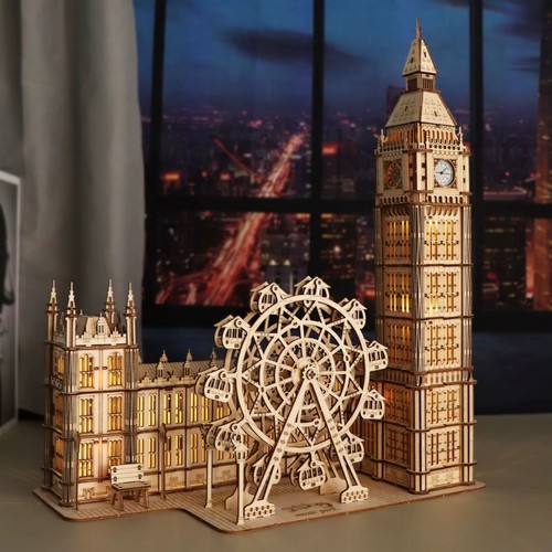 Holzpuzzle big ben - holzpuzzle,