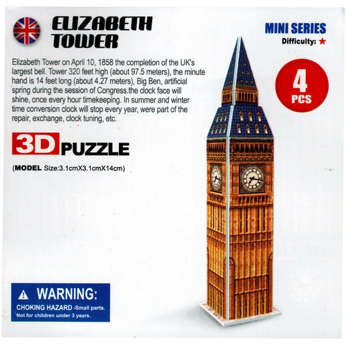 Puzzle big ben mini - big,