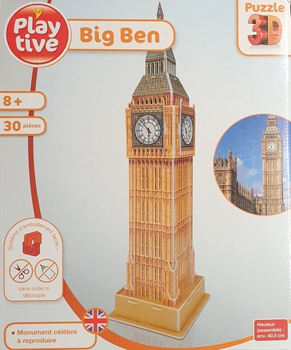 Puzzle big ben - puzzle,